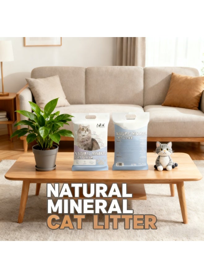 5 لتر/4 كجم حبيبات الفضلات الفطريّة القائم على الصودا الطبيعيّة، برائحة الصابون - Image 1